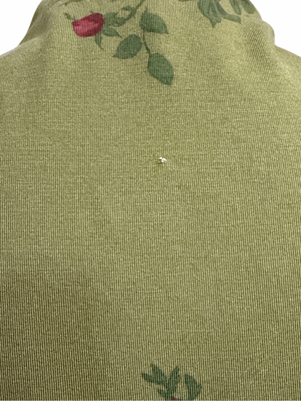 Reformation Olive Green Floral Mock-Neck Tank - Picture 7 of 12